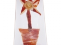 Corte de jamón (flor)